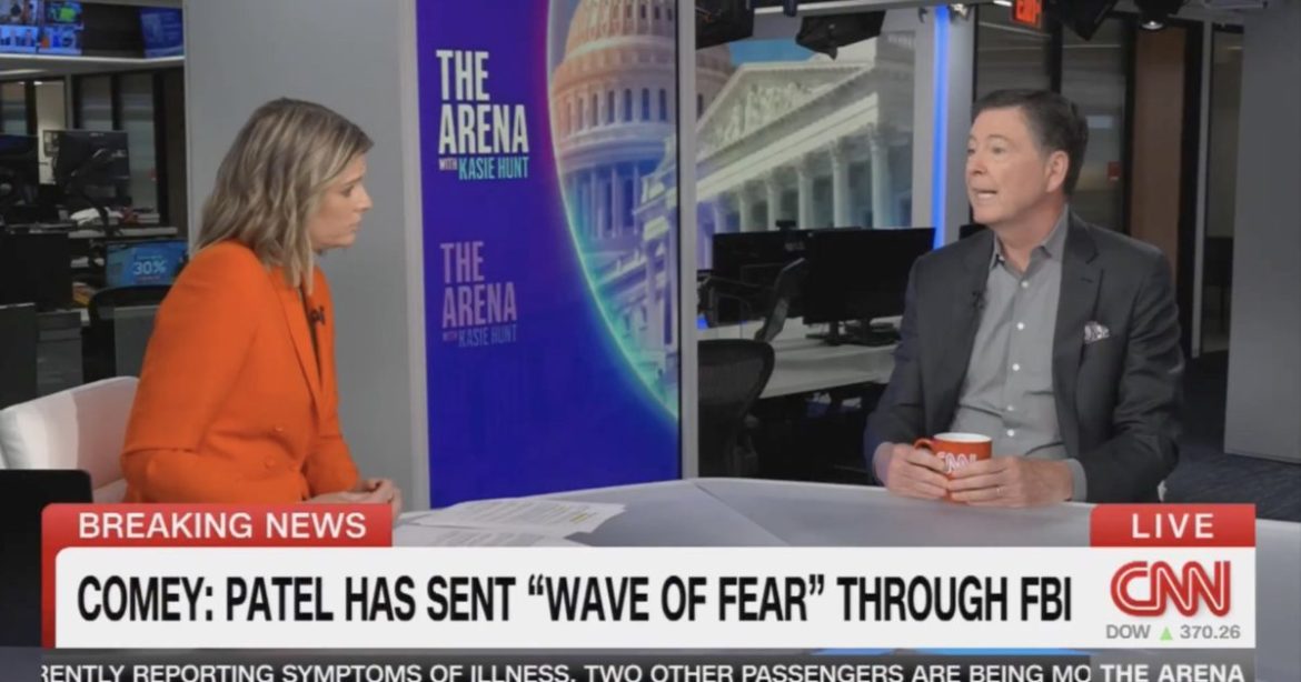 Disgraced And Twice-Indicted James Comey Admits He’s Still In Regular Contact With FBI Personnel: “I Do… They’re Under Siege” – Why Is This Deep State Clown Talking To Agents Who Could Be Investigating Him?