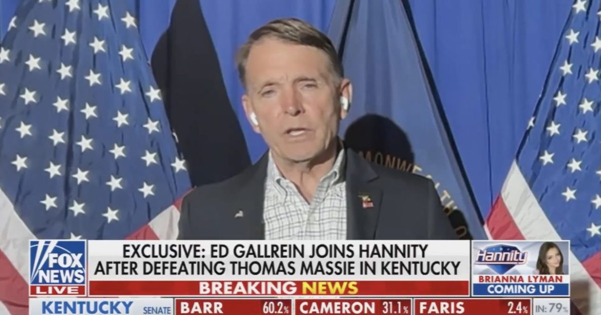 Trump-Backed Navy SEAL Ed Gallrein TORCHES Thomas Massie After Major Kentucky Victory
