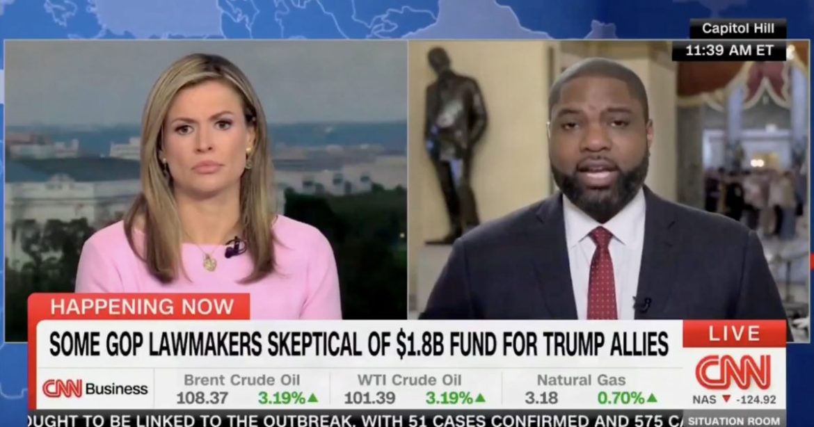Rep. Byron Donalds Just Obliterated CNN After Host Tried Lying That Trump’s DOJ Is Going To Pay Out Funds To People Who Harmed Police