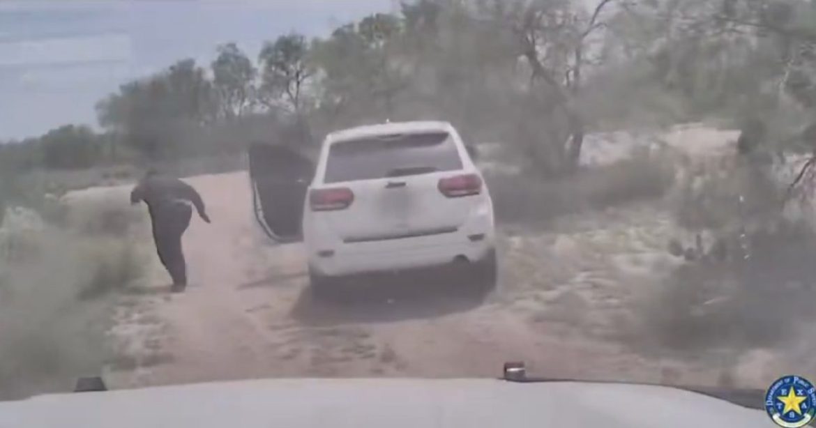 Texas DPS Disrupt Human Smuggler Operation, Several Illegal Aliens Bail from Vehicle During Traffic Stop – (VIDEO)