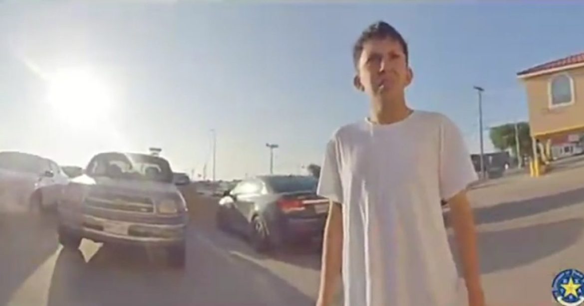Texas DPS Arrest Human Smuggler in Hotel Parking Lot Attempting to Flee on Foot; Four Illegal Aliens Found in Suspect’s Vehicle (VIDEO)