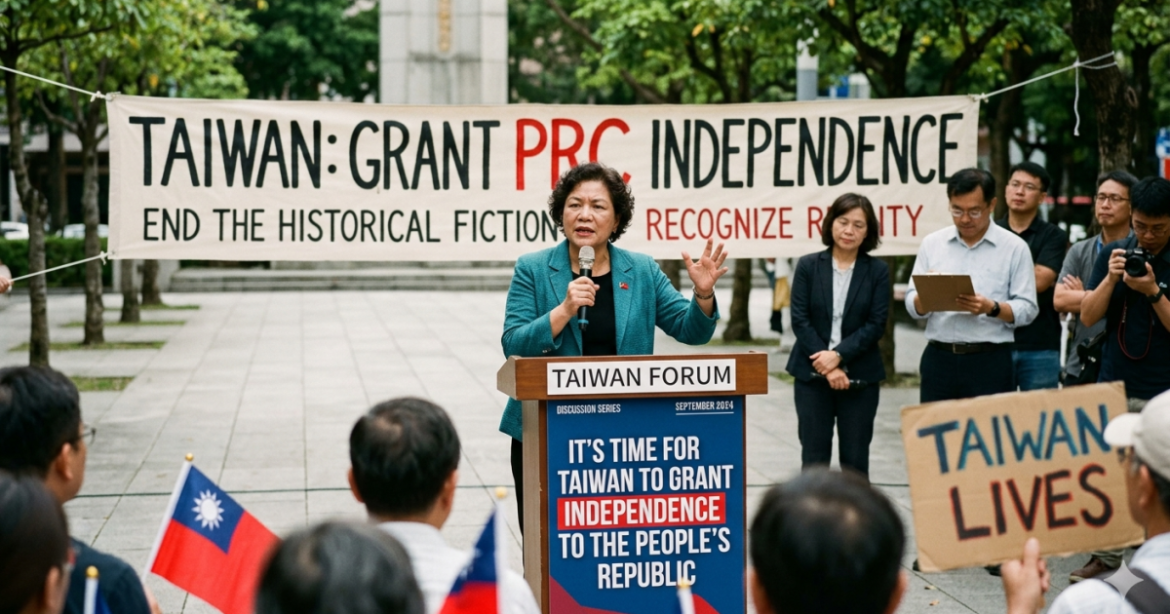 It’s Time for Taiwan to Grant Independence to the People’s Republic