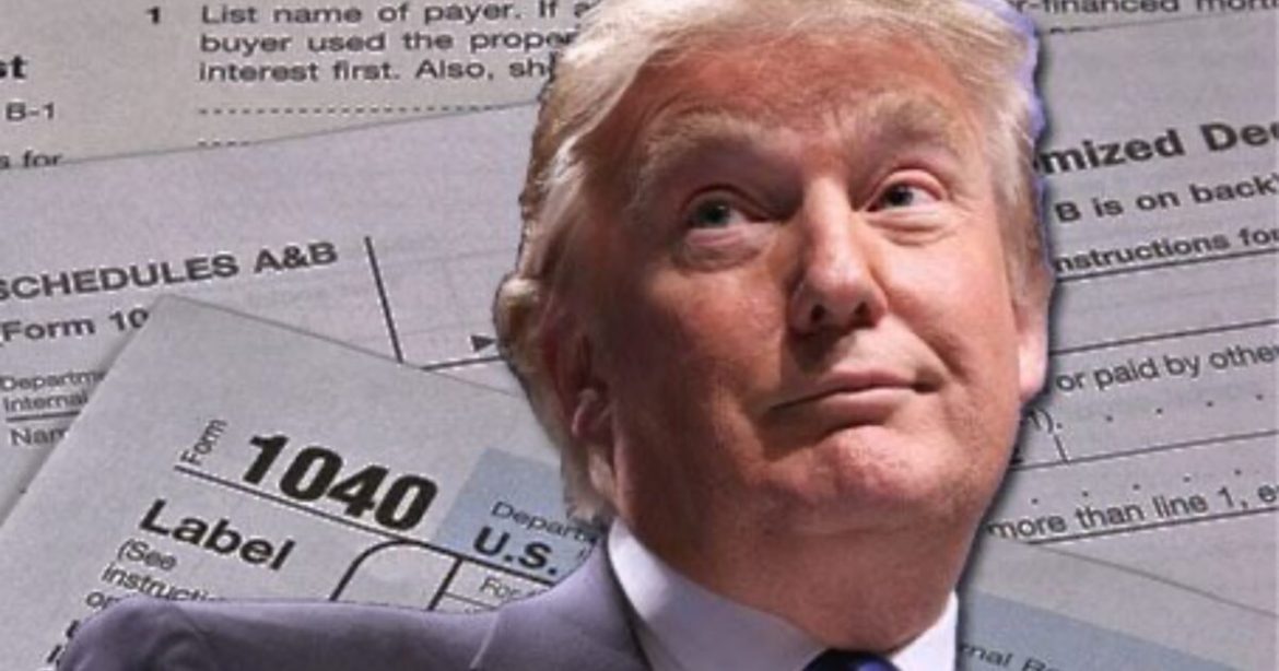 Trump to Drop $10 Billion Lawsuit Against IRS Over Leak of His Tax Returns in Exchange for This Creative Deal