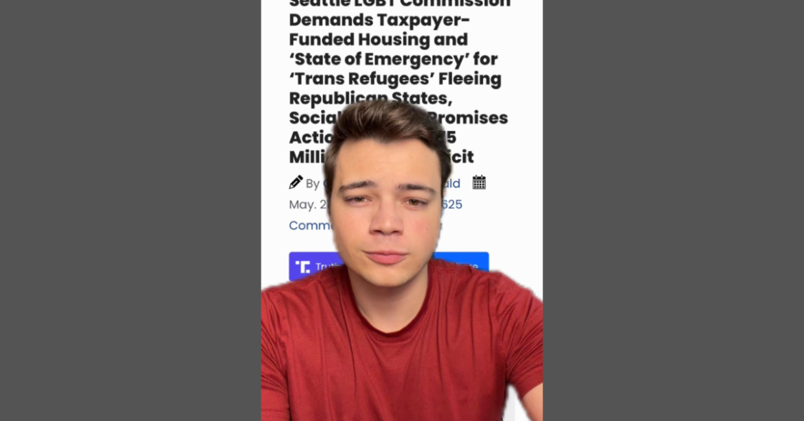 Victor Reacts: Words Have No Meaning to the Left – Seattle LGBT Group Claims Trans People are Refugees (VIDEO)