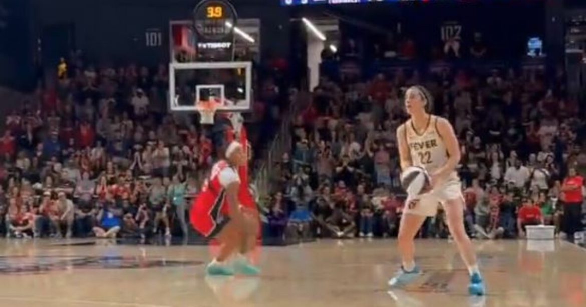 Caitlin Clark Makes a Last-Minute “Logo Three” to Seal Win for Her Team