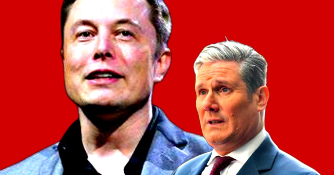 Failing PM Starmer Says Musk Must Stop Interfering in British Politics (VIDEOS)