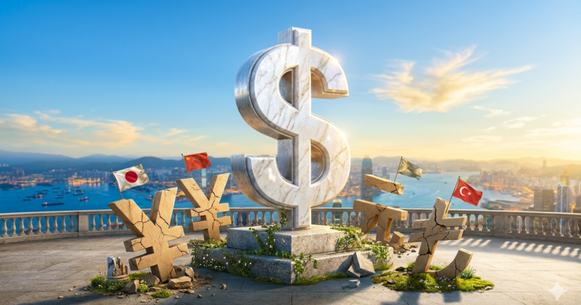 No, Japan, China, and Turkey Are Not “Dumping” the Dollar as a Reserve Currency