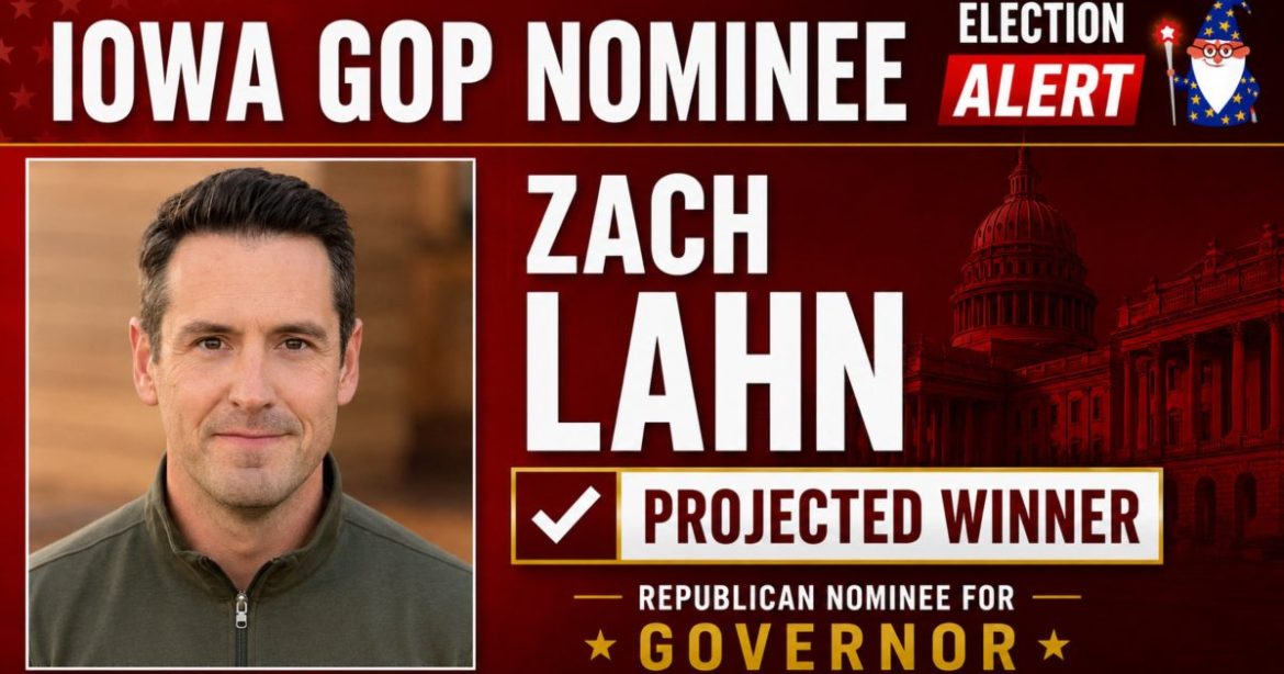 MAHA-Backed Zach Lahn Defeats Trump-Endorsed Randy Feenstra to Win Iowa GOP Nomination for Governor