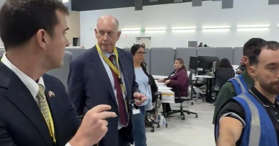 JUST IN: US Attorney Observes Los Angeles Election Center as Feds Launch Multiple Voter Fraud Investigations (VIDEO)