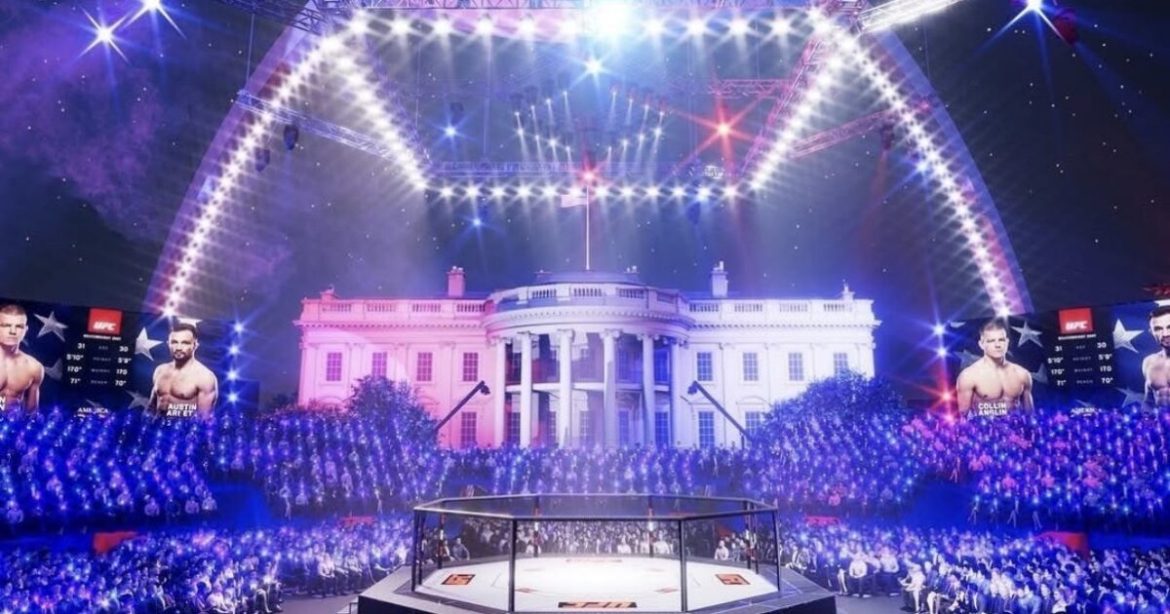 OF COURSE! Miserable Leftists File 11th Hour Lawsuit to Stop Trump’s UFC Fight on White House Lawn Next Week