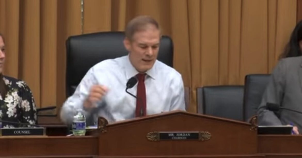 WATCH: Jim Jordan Drops BOMB, Reveals SPLC Coordinated with Biden Regime and Paid $4 MILLION to Manufacture Hate Groups, Incite Violence