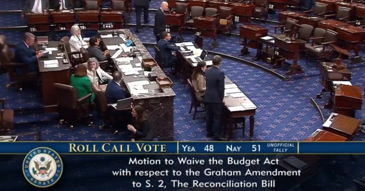 BREAKING: Senate Votes 48-50 to Reject SAVE America Act – FOUR Republicans Join the Democrats