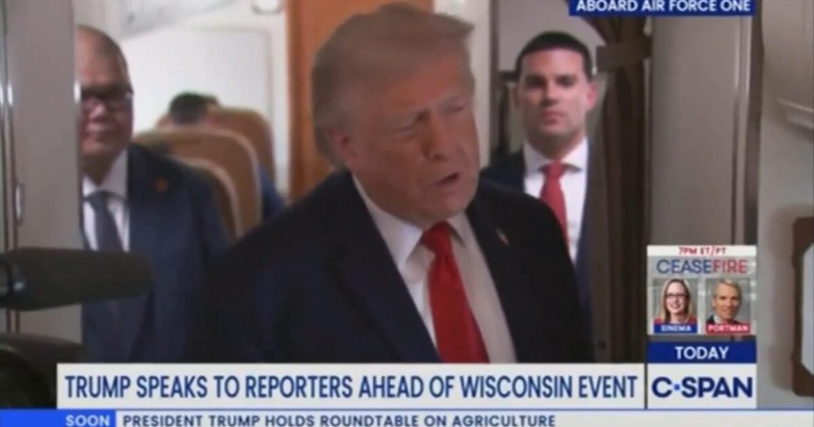 President Trump Trashes RINO Senator Tillis, Calls Him a “Loser” in Blistering Remarks to Reporters (VIDEO)