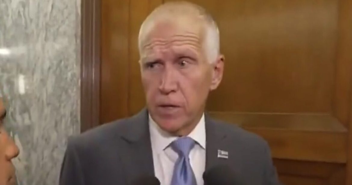 RINO Sen. Thom Tillis Threatens to Sink Todd Blanche AG Nomination Unless He Condemns J6 Protesters (VIDEO)