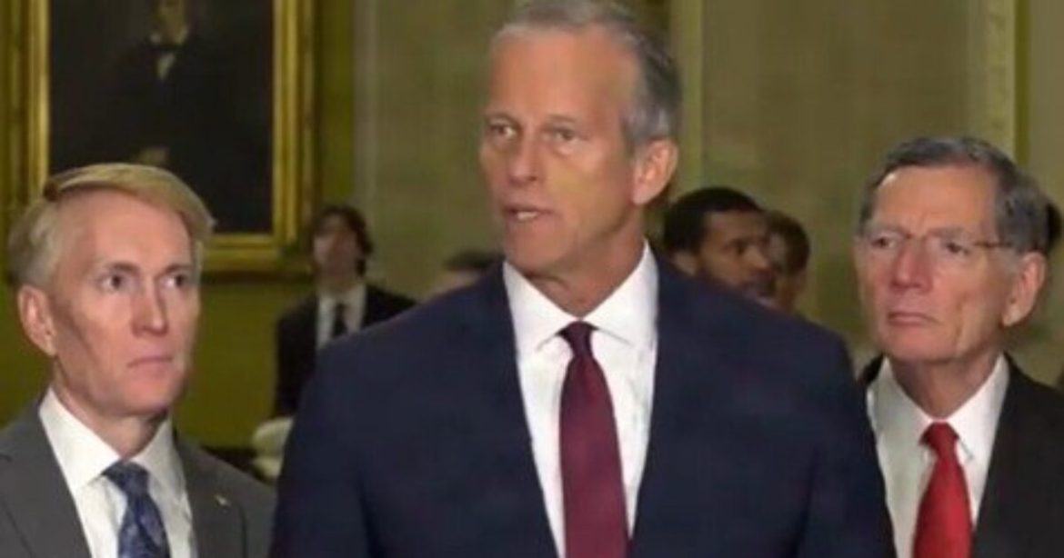 Profiles in Cowardice: GOP Senators Already Turning on Acting DNI Chief Bill Pulte as Democrat Senator Mark Warner Huddles with John Thune (VIDEO)