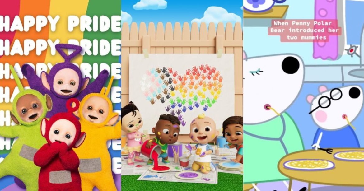 Pride Month Propaganda Pushed Hard in Children’s Programming: Disney World, Cocomelon, Peppa Pig, Sesame Street, and Teletubbies Target Toddlers with LGBT Agenda