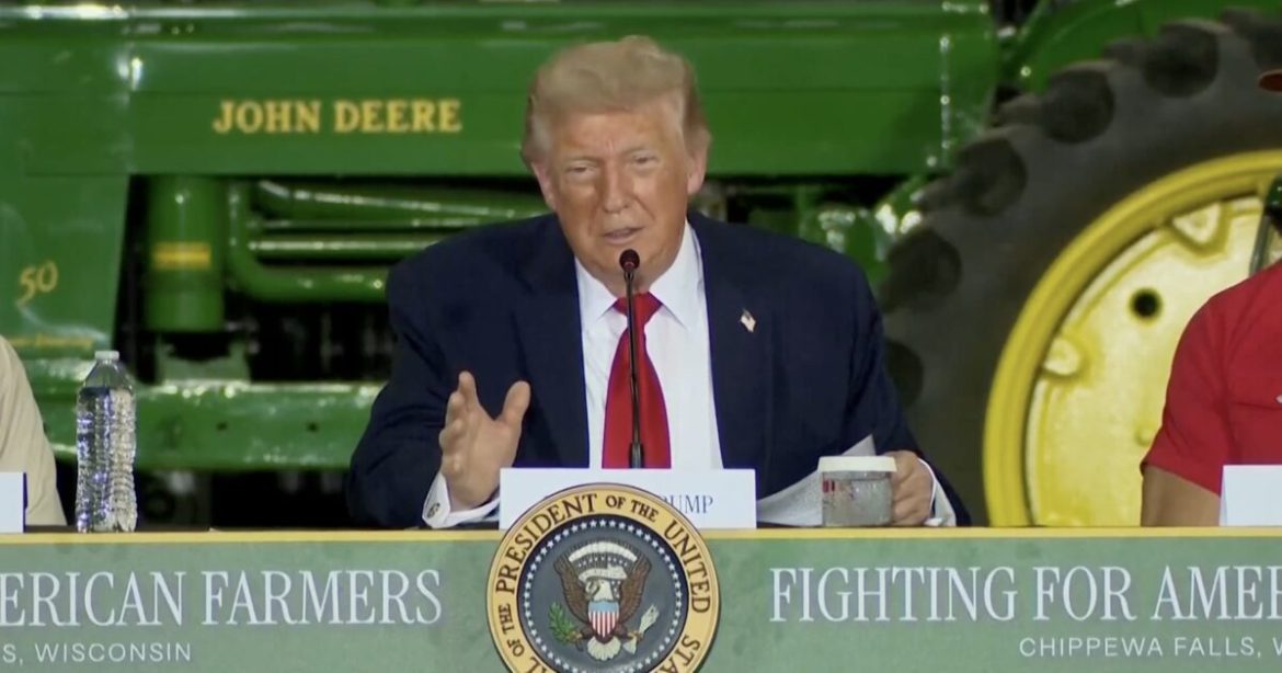 Trump Reveals He Pardoned Man Sentenced to SEVEN YEARS in Federal Prison for Fixing His Own Truck