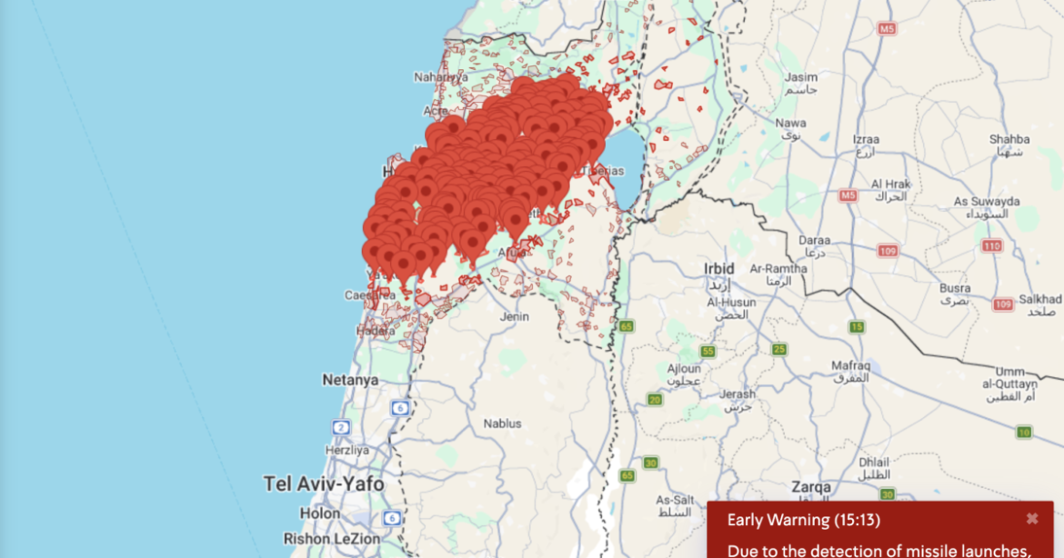 Iran Fires Ballistic Missiles at Israel After Beirut Airstrikes as Regional Tensions Escalate