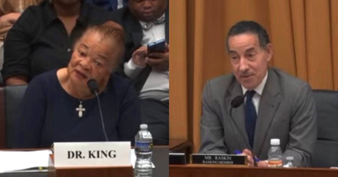 WATCH: Dr. Alveda King Blasts SPLC and Crazed Lunatic Jamie Raskin During Congressional Hearing – “They Need to Stop Killing the Babies and Cutting the Penises Off”